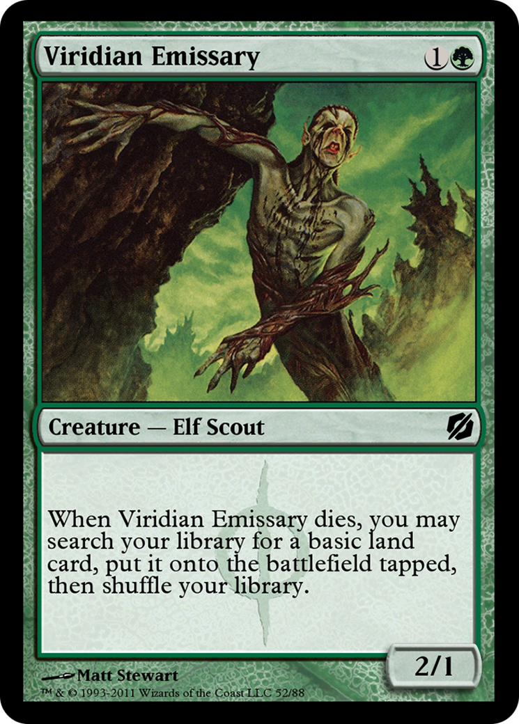 Viridian Emissary (TD2-052) [Duel Decks: Mirrodin Pure vs. New Phyrexia]