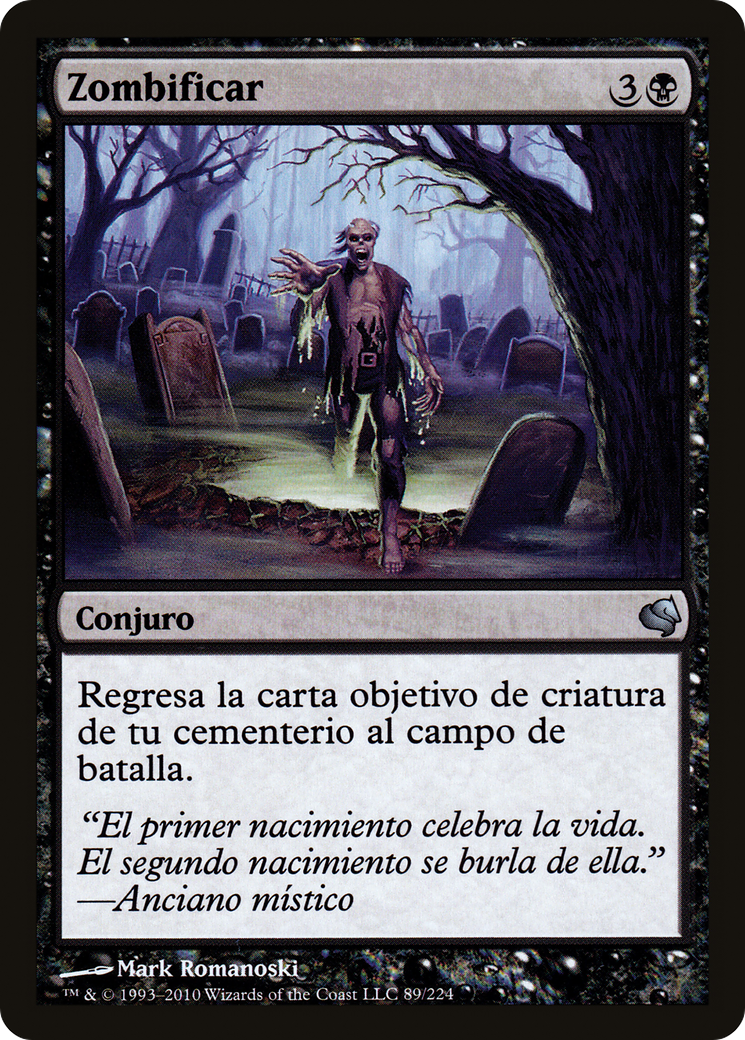 Zombify (Spanish) - "Zombificar" (PS11-089) [Salvat 2011]