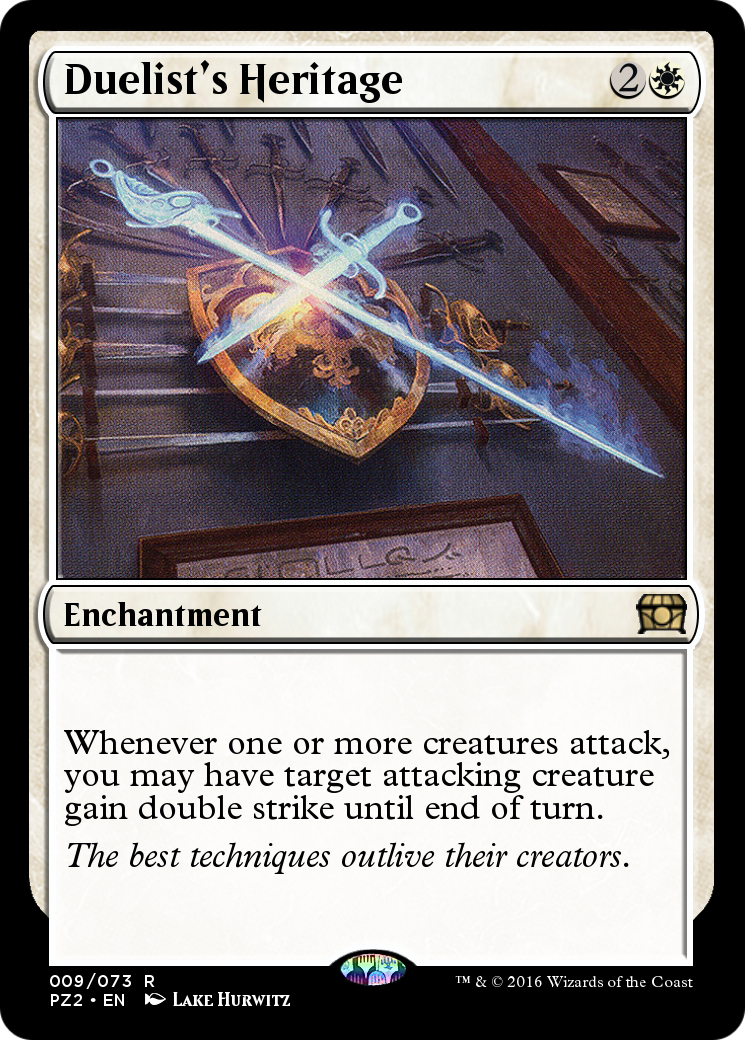 Duelist's Heritage (PZ2-009) [Treasure Chest] Foil