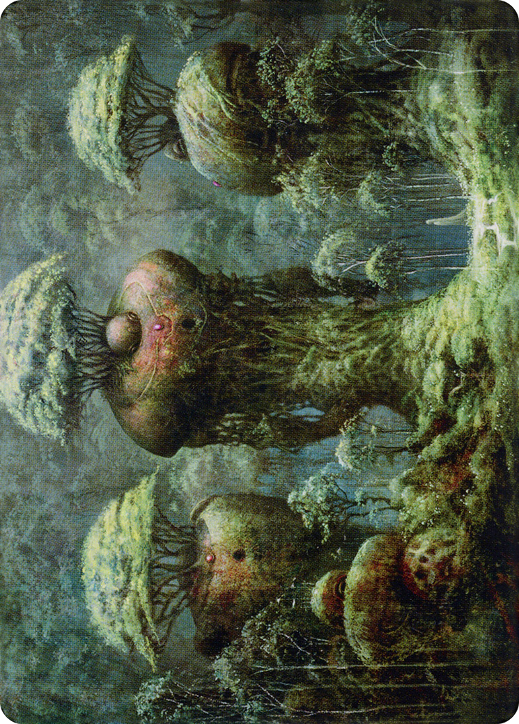 Forest // Forest (ADMU-065) (Borderless) [Dominaria United Art Series]