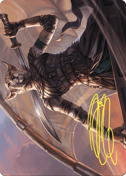 Mirri, Weatherlight Duelist // Mirri, Weatherlight Duelist (ACMM-028) (Borderless) [Commander Masters Art Series]