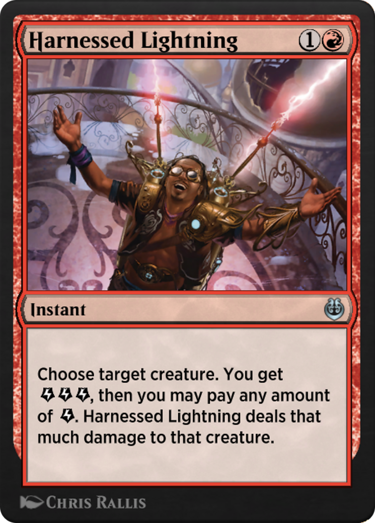 Harnessed Lightning (KLR-127) [Kaladesh Remastered]