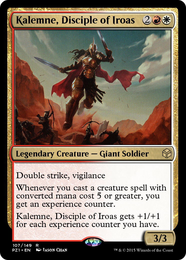 Kalemne, Disciple of Iroas (PZ1-107) [Legendary Cube Prize Pack]