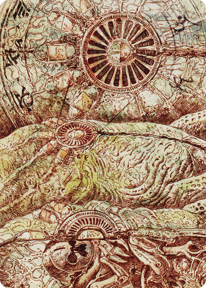 Phyrexian Processor // Phyrexian Processor (ABRO-070) (Borderless) [The Brothers' War Art Series] Foil