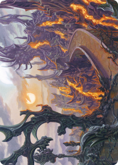 Drossforge Bridge // Drossforge Bridge (AMH2-073) (Borderless) [Modern Horizons 2 Art Series]