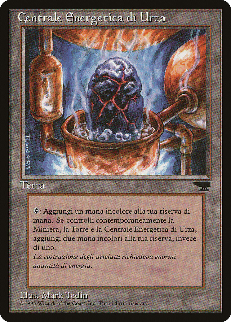 Urza's Power Plant (Sphere) (Italian) - "Centrale Energetica di Urza" (REN-181) [Rinascimento]
