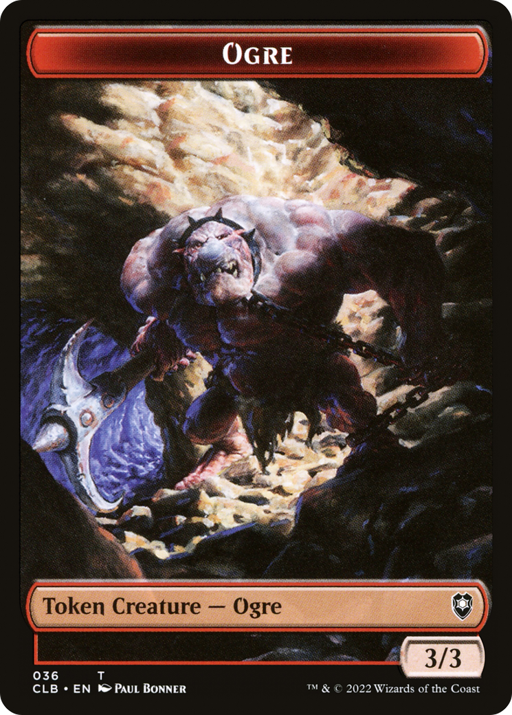 Ogre (TCLB-036) [Battle for Baldur's Gate Tokens]