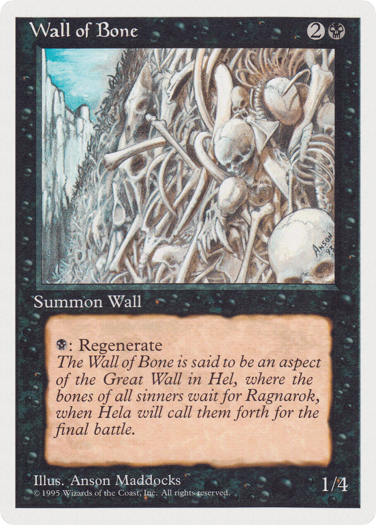 Wall of Bone (RQS-026) [Rivals Quick Start Set]