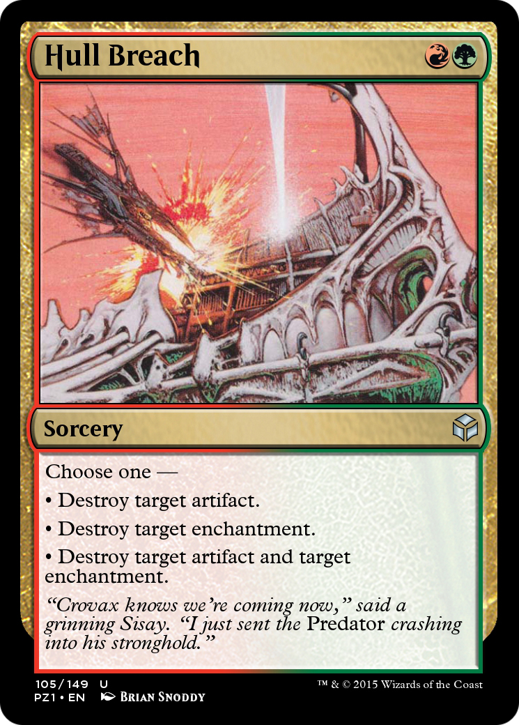 Hull Breach (PZ1-105) [Legendary Cube Prize Pack] Foil