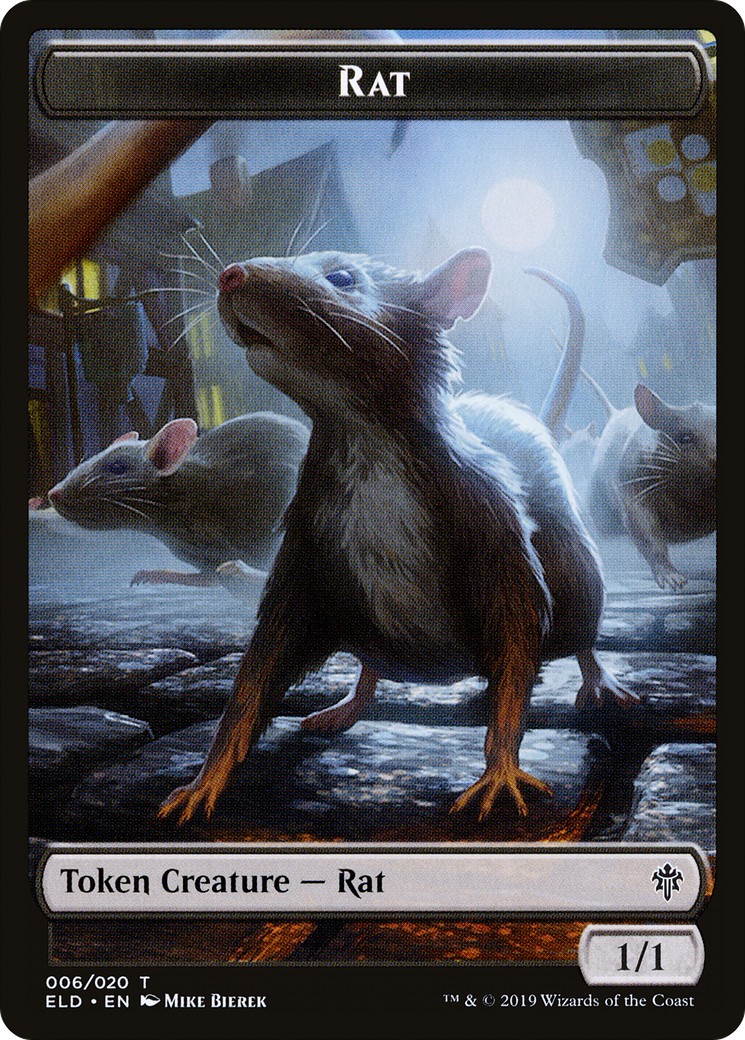 Rat (TELD-006) [Throne of Eldraine Tokens]