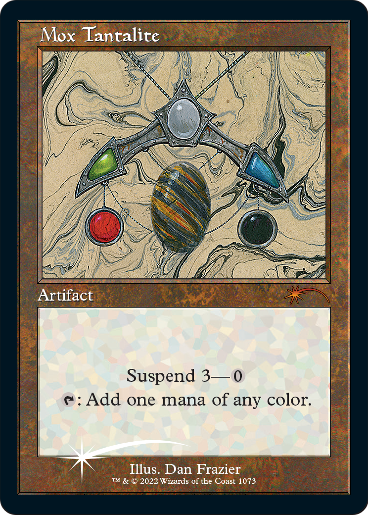 Mox Tantalite (SLD-1073) [Secret Lair Drop] Etched Foil