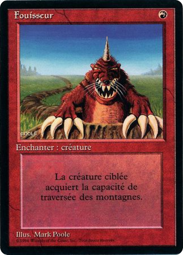 Burrowing (FBB-140) [Foreign Black Border]