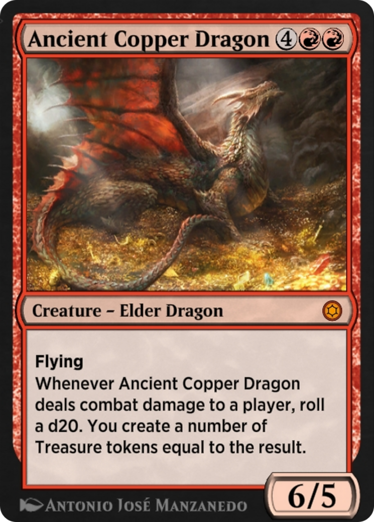 Ancient Copper Dragon (HBG-174) [Alchemy Horizons: Baldur's Gate]