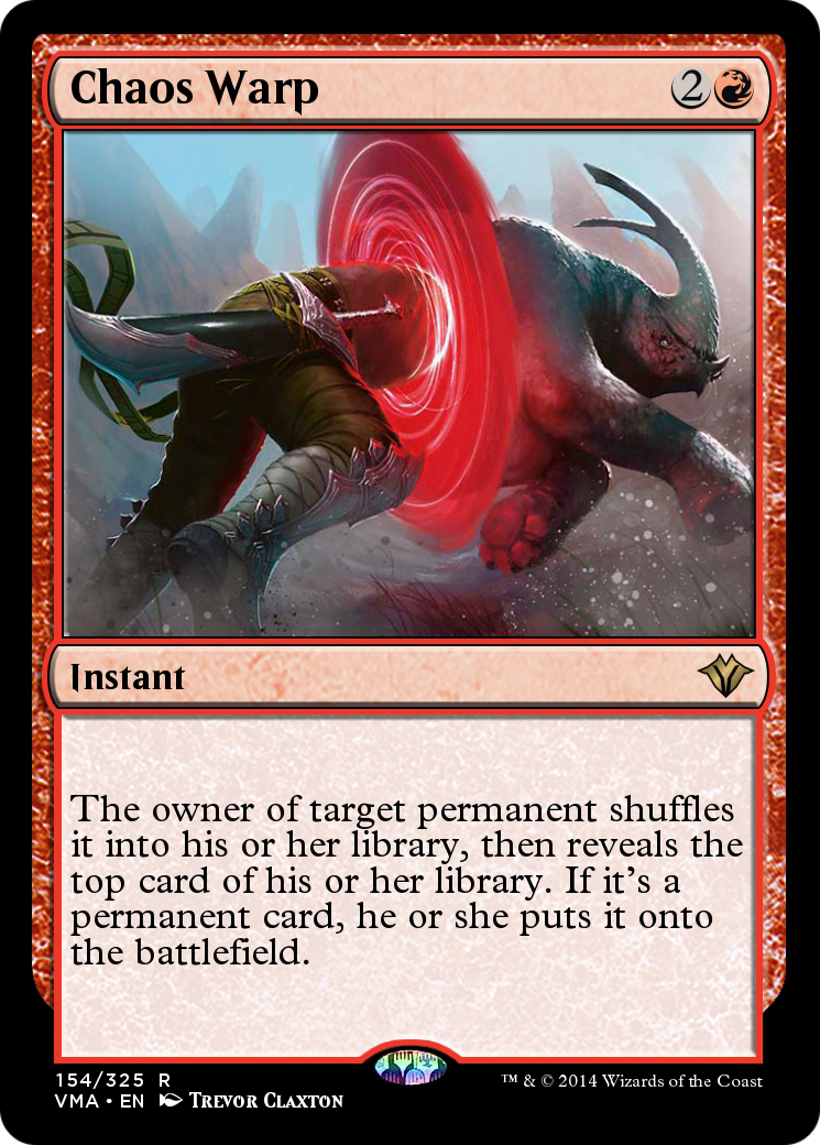 Chaos Warp (VMA-154) [Vintage Masters]