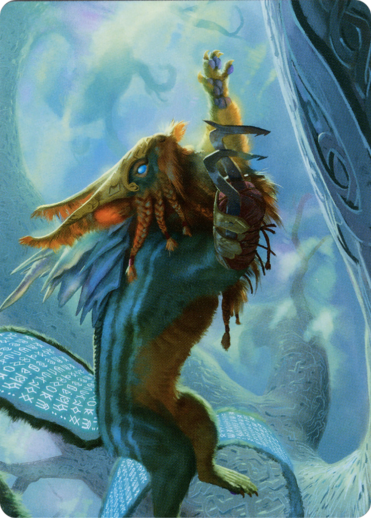 Toski, Bearer of Secrets // Toski, Bearer of Secrets (ASKHM-052) (Borderless) [Art Series: Kaldheim]