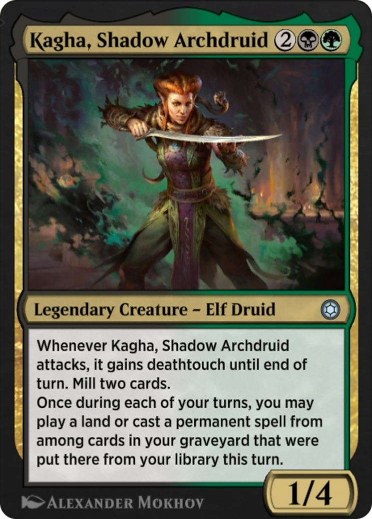 Kagha, Shadow Archdruid (HBG-236) [Alchemy Horizons: Baldur's Gate]