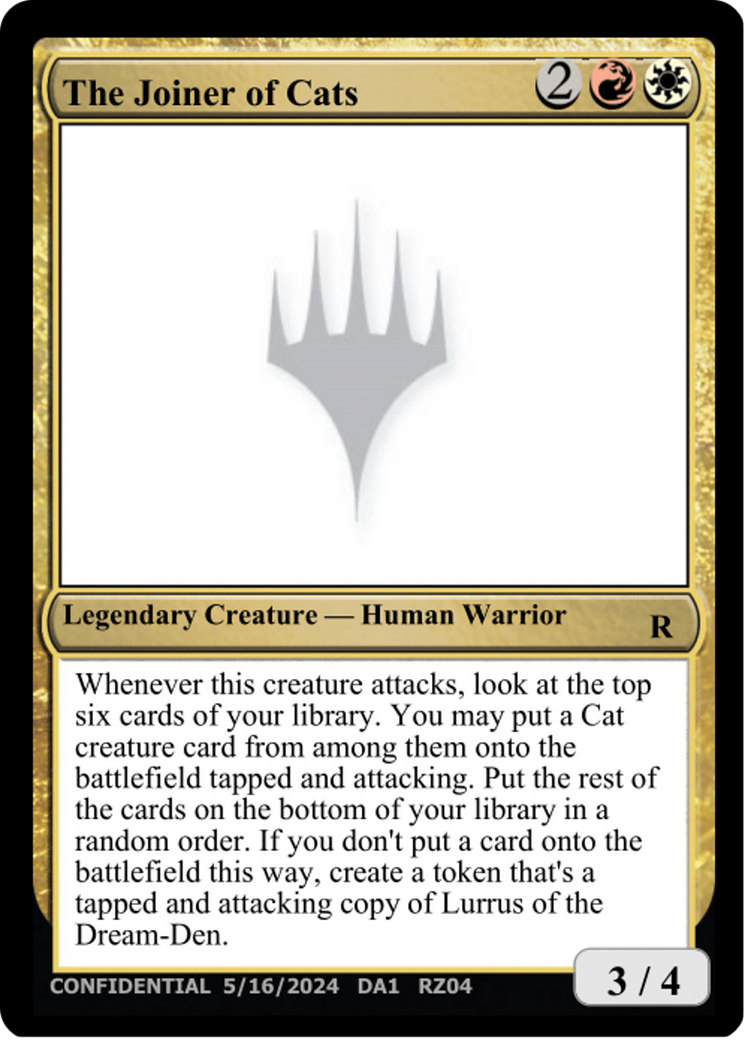 The Joiner of Cats (UNK-RZ04H) [Unknown Event]