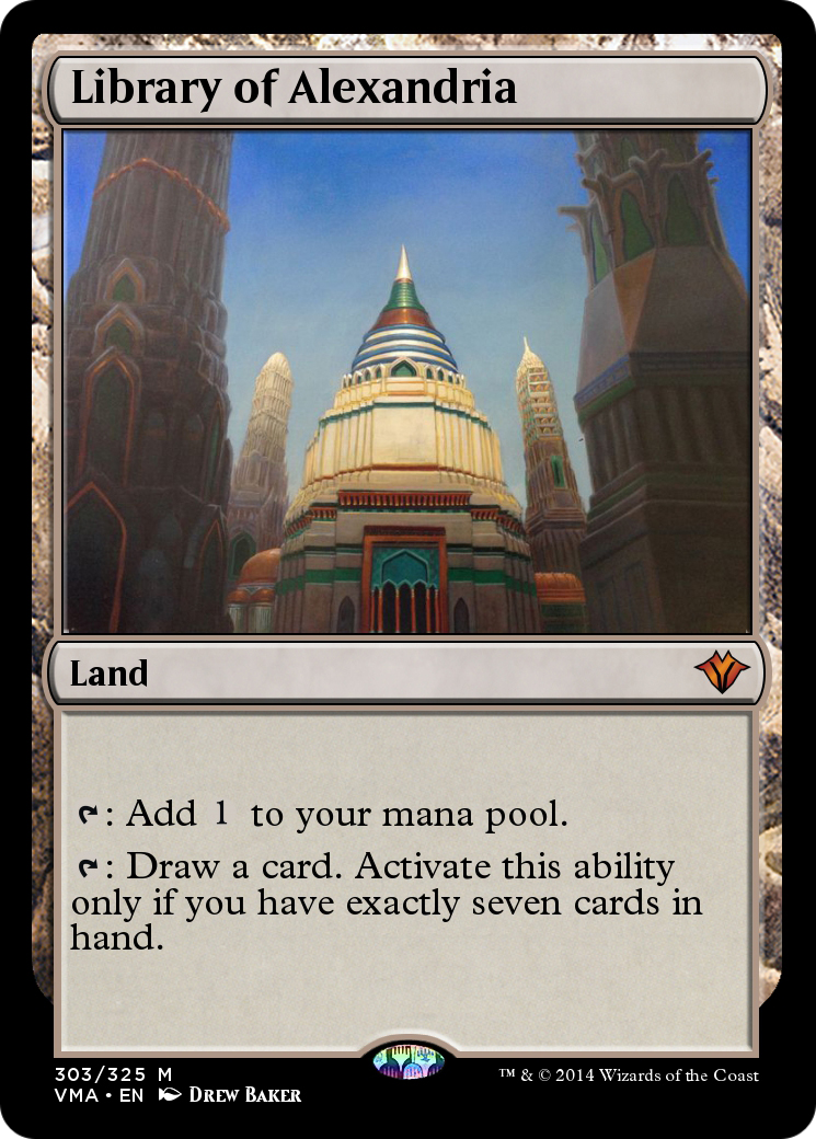 Library of Alexandria (VMA-303) [Vintage Masters]