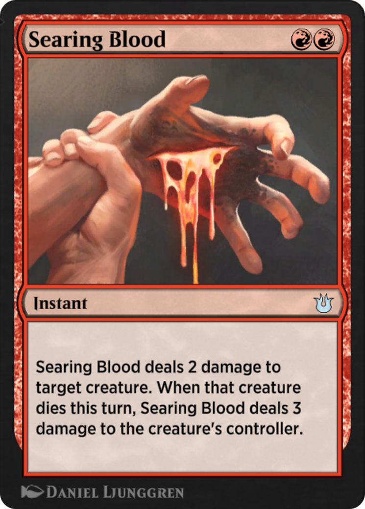 Searing Blood (EA1-009) [Explorer Anthology 1]