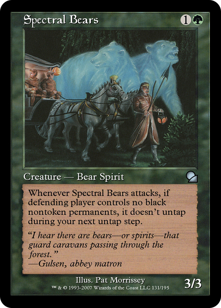 Spectral Bears (ME1-131) [Masters Edition]
