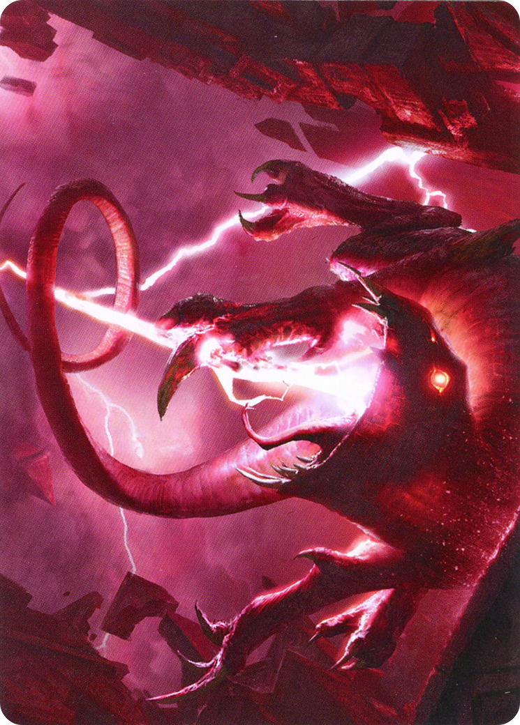 Thundering Rebuke // Thundering Rebuke (AZNR-068) (Borderless) [Zendikar Rising Art Series]