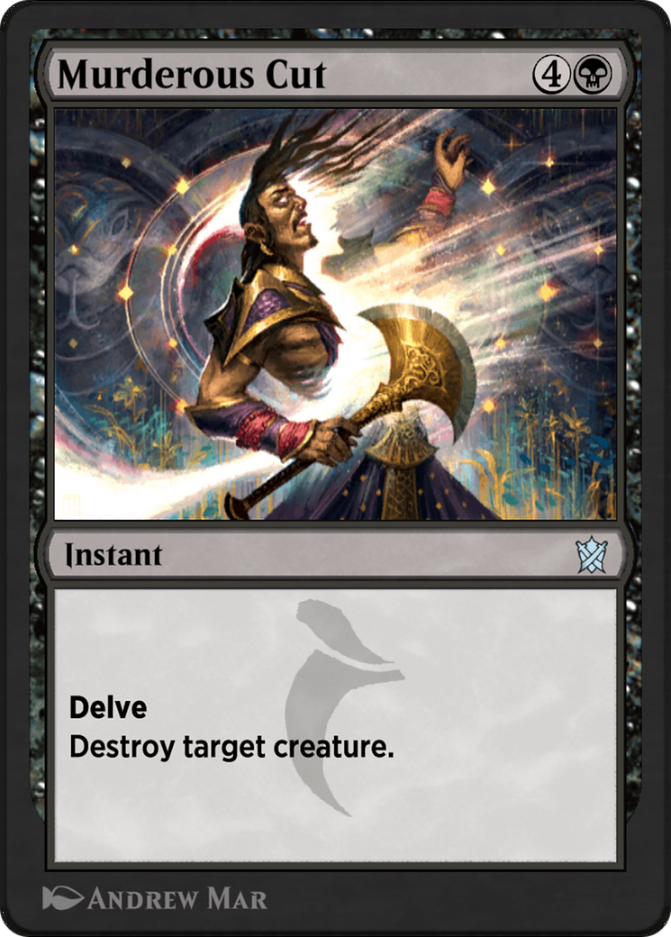 Murderous Cut (KTK-81Y) [Khans of Tarkir]