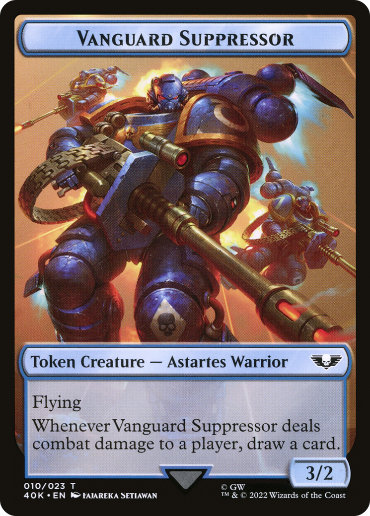 Vanguard Suppressor (T40K-010) [Warhammer 40,000 Tokens]
