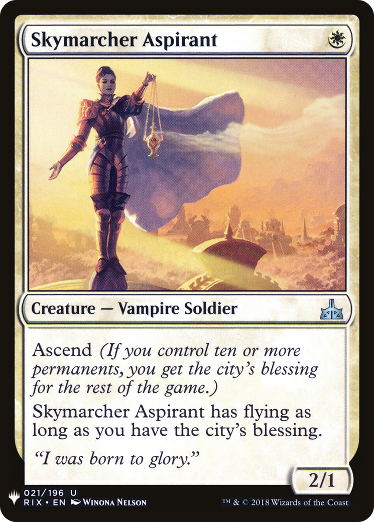 Skymarcher Aspirant (PLST-RIX-21) [The List]