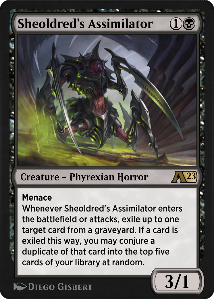 Sheoldred's Assimilator (YONE-010) [Alchemy: Phyrexia]