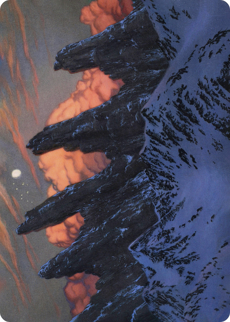 Mountain // Mountain (AAFR-059) (Borderless) [Adventures in the Forgotten Realms Art Series]