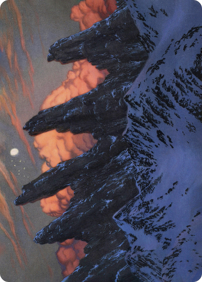Mountain // Mountain (AAFR-059) (Borderless) [Adventures in the Forgotten Realms Art Series]