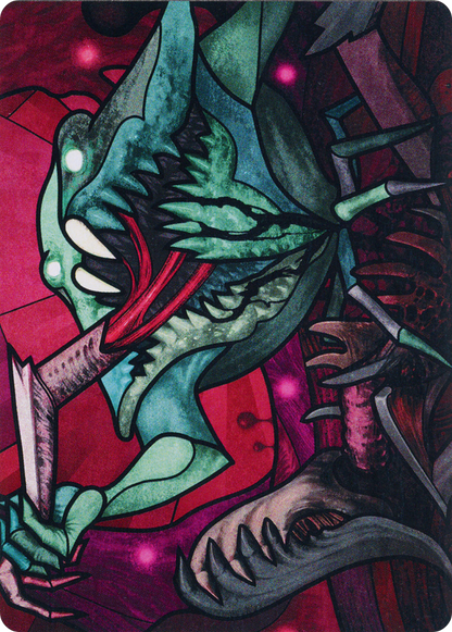 Yargle, Glutton of Urborg // Yargle, Glutton of Urborg (AMOM-072) (Borderless) [March of the Machine Art Series] Foil