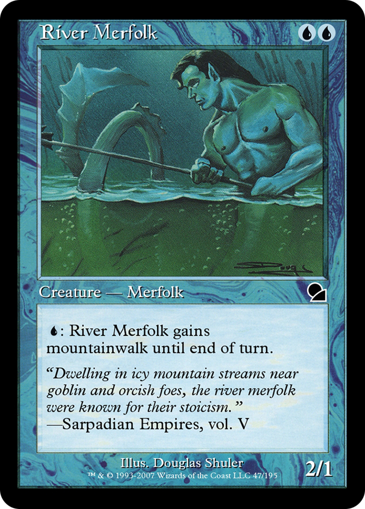 River Merfolk (ME1-047) [Masters Edition] Foil