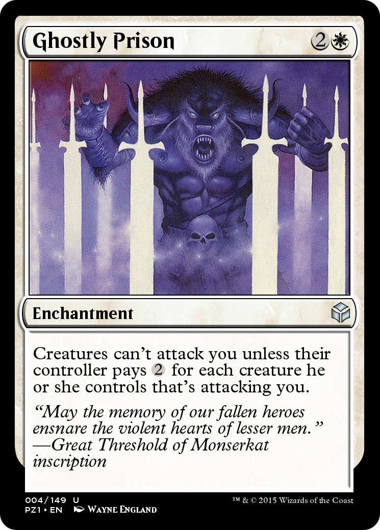 Ghostly Prison (PZ1-004) [Legendary Cube Prize Pack]