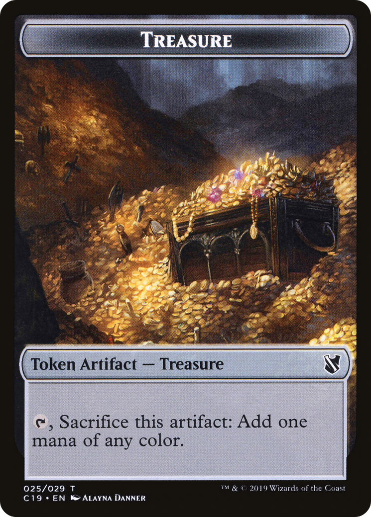 Treasure (TC19-025) [Commander 2019 Tokens]