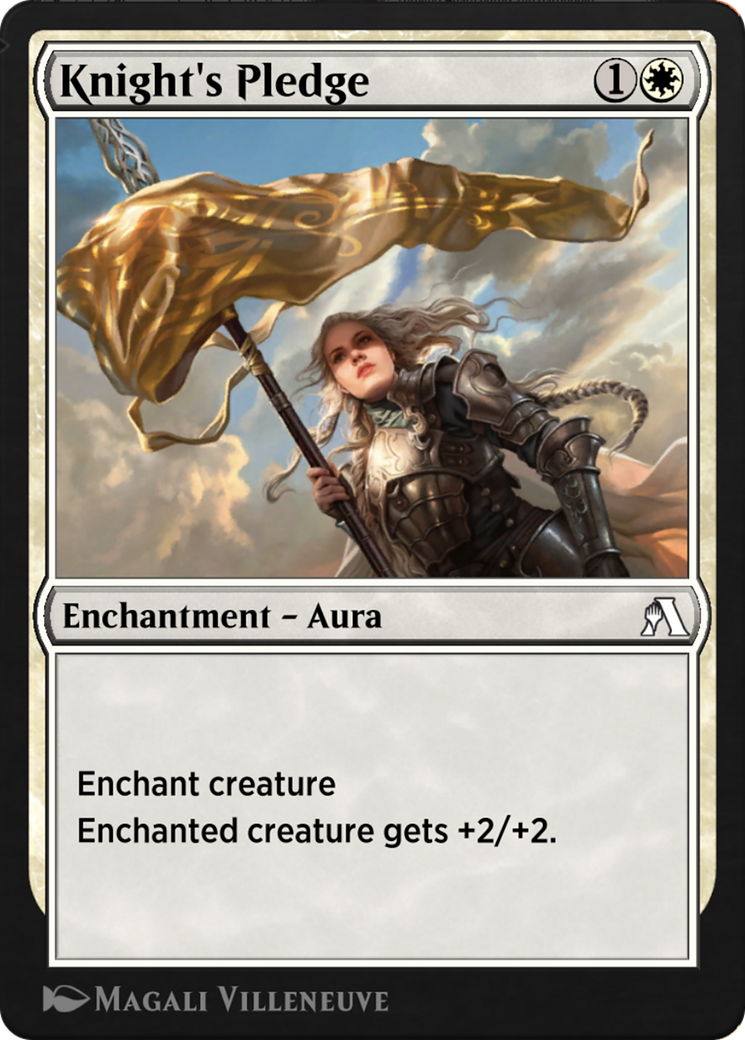 Knight's Pledge (ANB-012) [Arena Beginner Set]