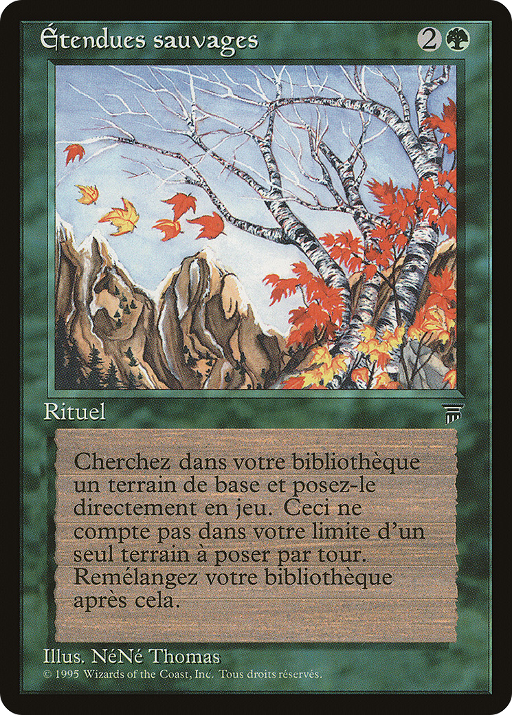 Untamed Wilds (French) - "Etendues sauvages" (REN-163) [Renaissance]