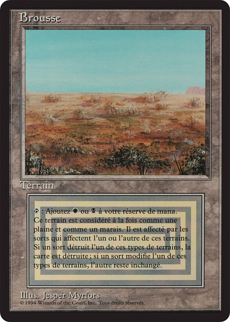 Scrubland (FBB-286) [Foreign Black Border]
