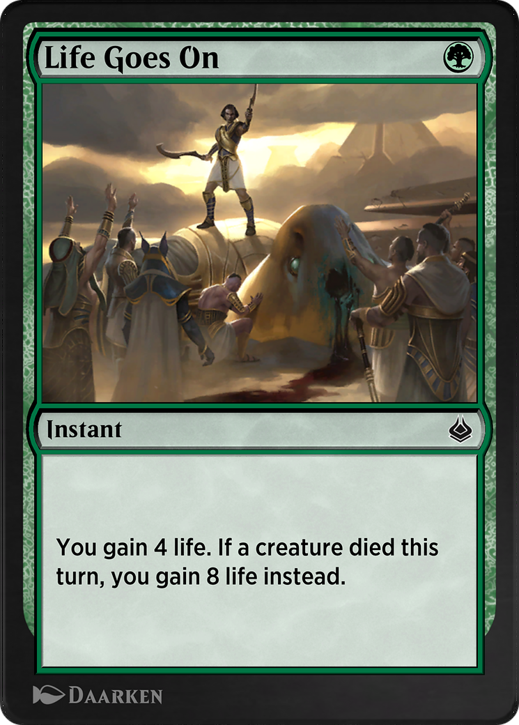 Life Goes On (AKR-199) [Amonkhet Remastered]