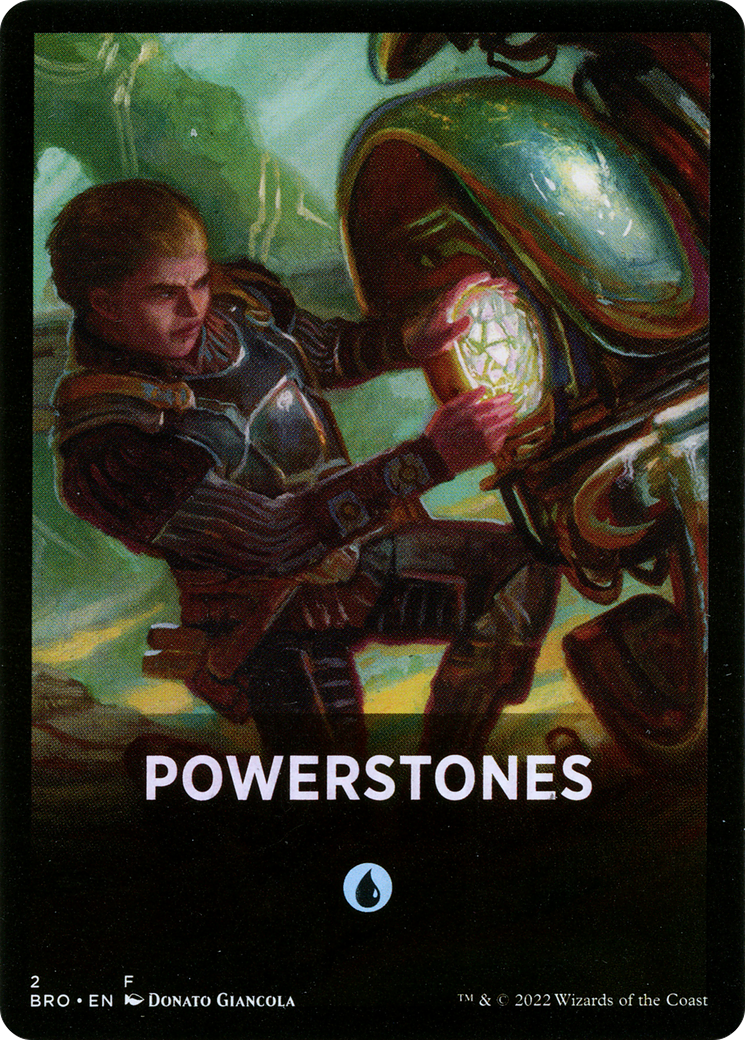 Powerstones (FBRO-002) [The Brothers' War Jumpstart Front Cards] Foil