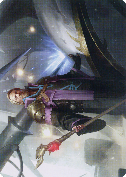 Urza, Prince of Kroog // Urza, Prince of Kroog (ABRO-043) (Borderless) [The Brothers' War Art Series] Foil