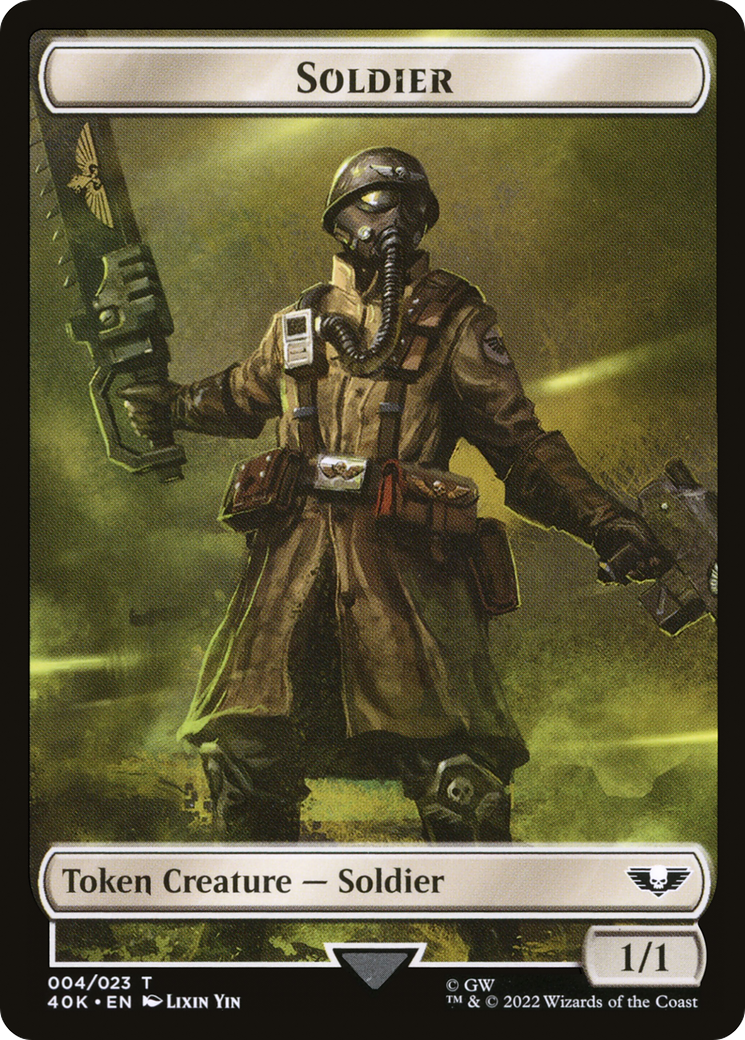 Soldier (T40K-004) [Warhammer 40,000 Tokens]
