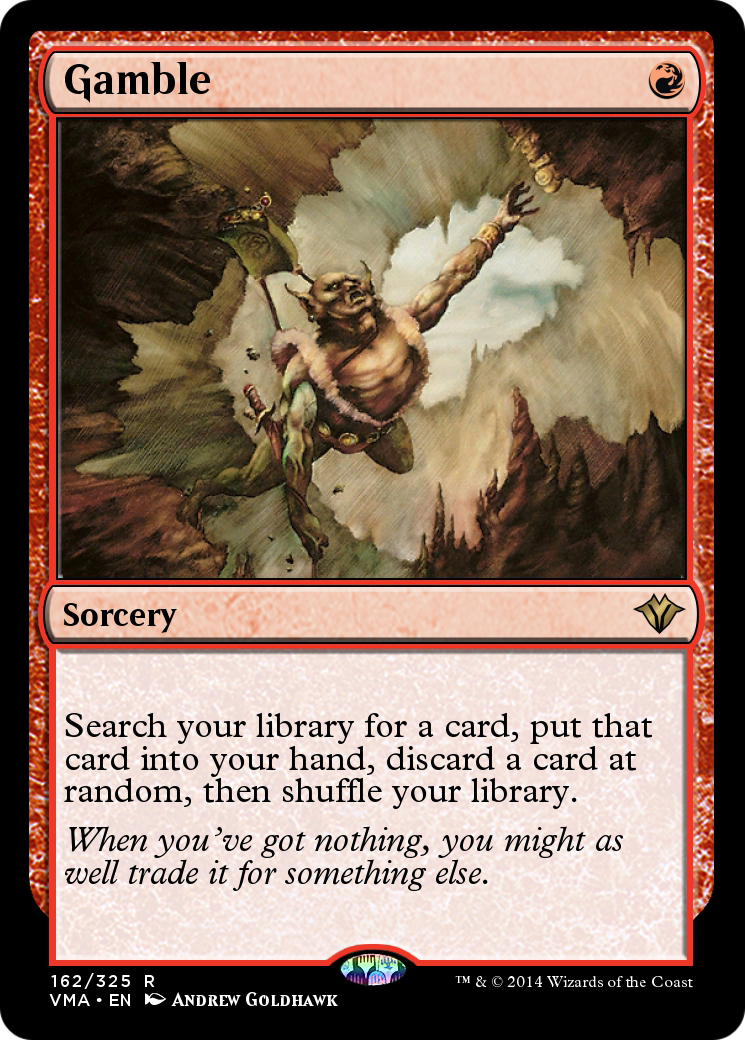 Gamble (VMA-162) [Vintage Masters]
