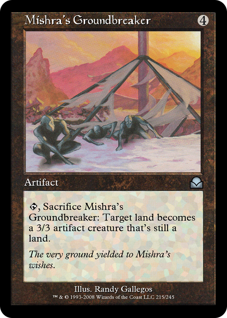 Mishra's Groundbreaker (ME2-215) [Masters Edition II] Foil