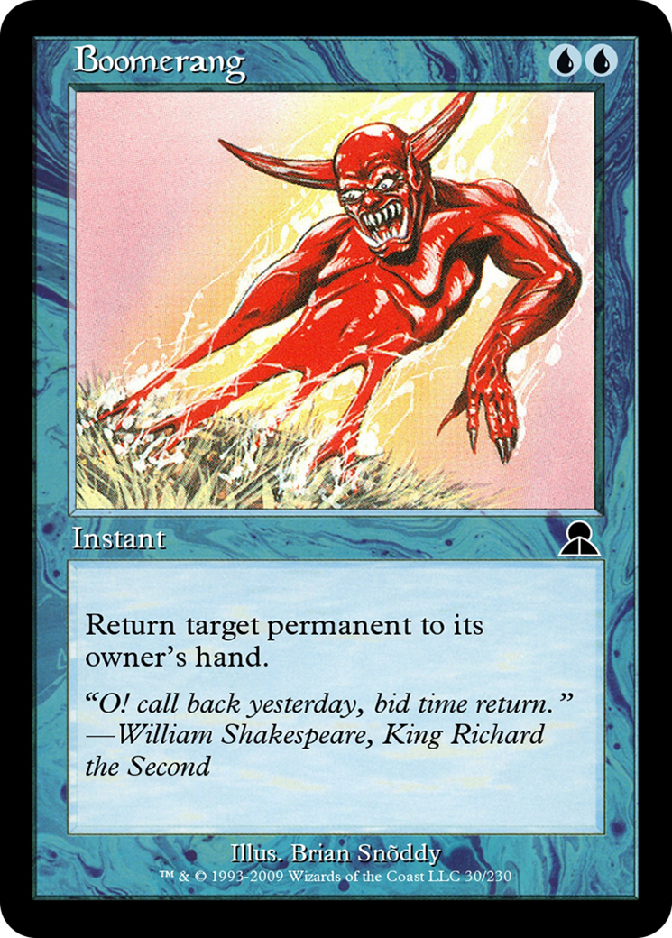 Boomerang (ME3-030) [Masters Edition III]