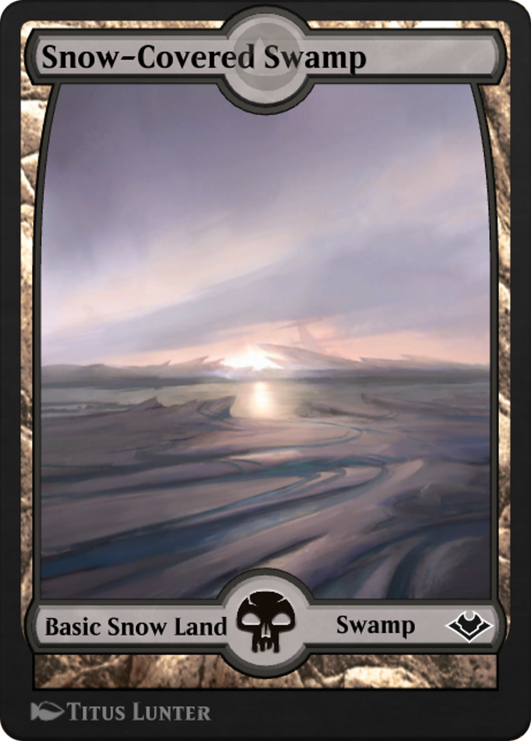 Snow-Covered Swamp (PANA-259) [MTG Arena Promos]