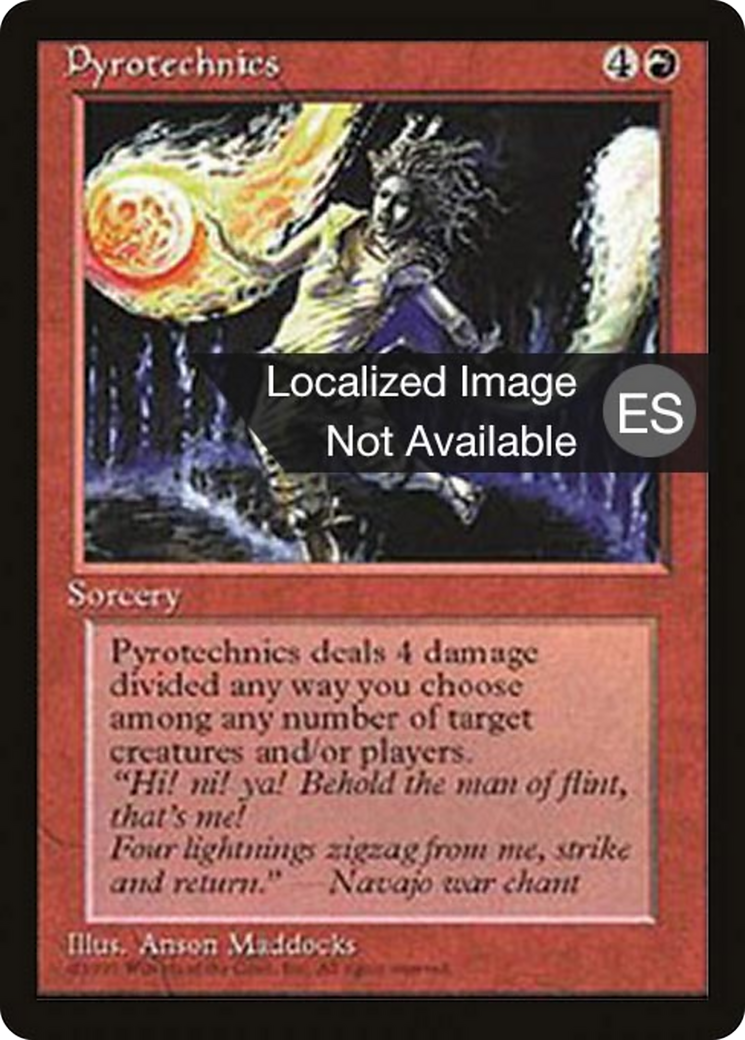 Pyrotechnics (4BB-217) [Fourth Edition Foreign Black Border]