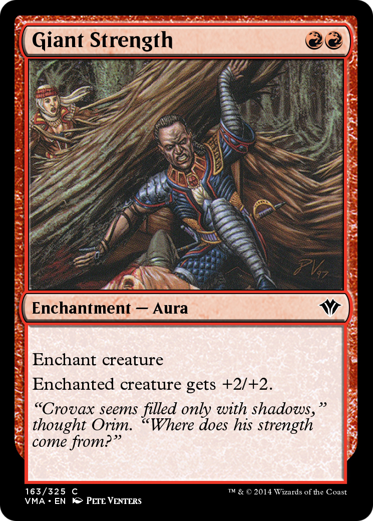 Giant Strength (VMA-163) [Vintage Masters] Foil