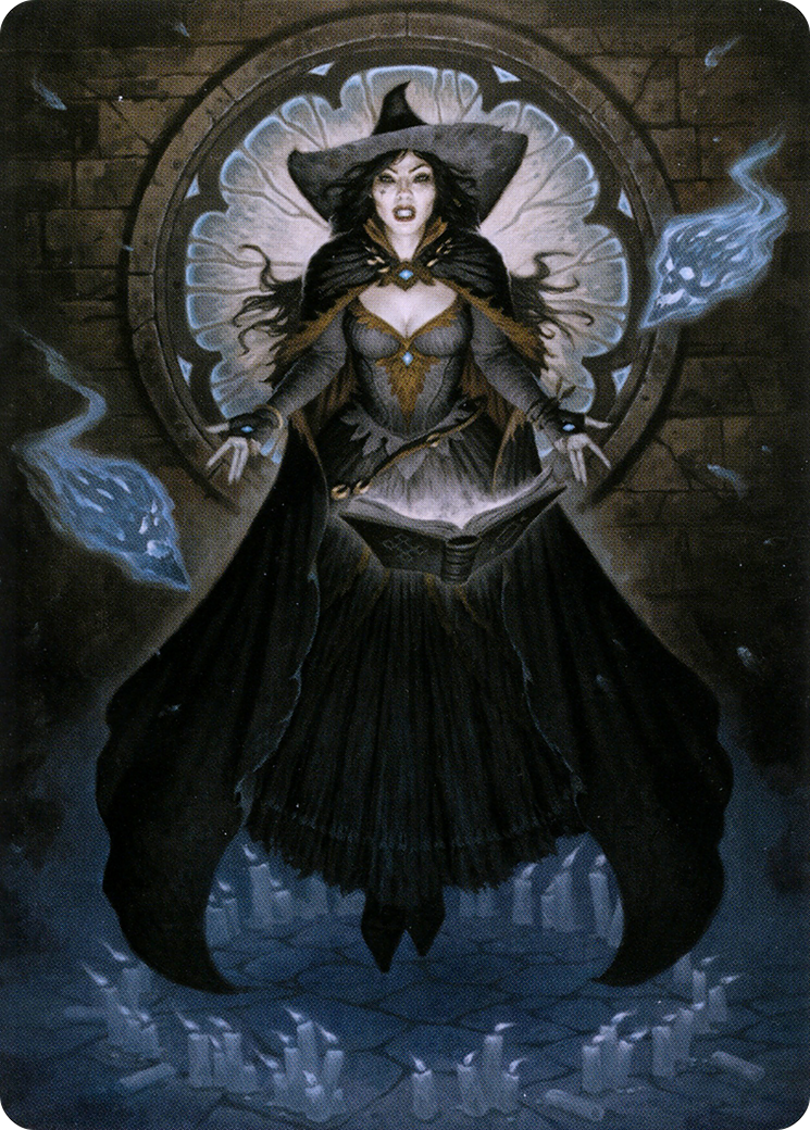 Tasha, the Witch Queen // Tasha, the Witch Queen (ACLB-076) (Borderless) [Battle for Baldur's Gate Art Series]