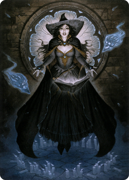 Tasha, the Witch Queen // Tasha, the Witch Queen (ACLB-076) (Borderless) [Battle for Baldur's Gate Art Series] Foil
